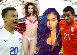 WAGs Alli và Depay đọ dáng trước trận giao hữu Anh - Hà Lan