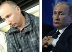 Bắt gặp người giống Putin y xì trên tàu điện ngầm