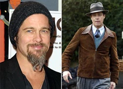 Brad Pitt lại trẻ trung, phong độ ngời ngời sau khi cạo râu