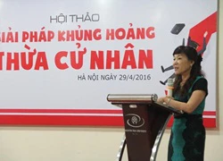 Cử nhân khó xin việc, lương thấp hơn lao động nghề