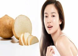 Da trắng sáng mịm màng hơn cả dùng mỹ phẩm đắt tiền nhờ củ đậu