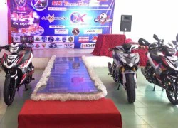 Hàng trăm "xế nổ" Yamaha Exciter tụ hội tại Sài Gòn