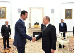 Hé lộ thông điệp ngầm của Tổng thống Putin cho ông Assad