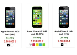 iPhone 5c giá 2 triệu đồng tràn về Việt Nam