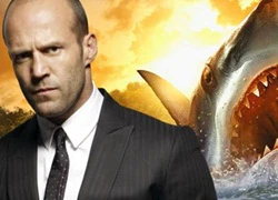 Jason Statham đối đầu cá mập cổ trong dự án mới