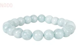 Lắc tay Đá Aquamarine 8ly