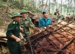 Lốc xoáy và mưa đá gây thiệt hại nặng ở Quảng Bình