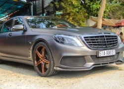 Mercedes S500 ở Sài Gòn lột xác nhờ gói độ 25.000 USD