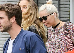 Miley Cyrus và Liam lần đầu sánh đôi từ sau khi tái hợp