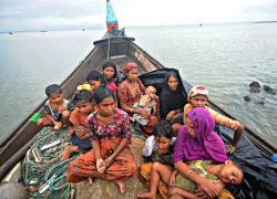 Myanmar: Lật thuyền chở người Rohingya, 21 người chết