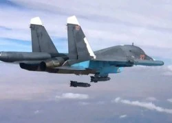 Nga sử dụng Su-34 ném bom phá băng giúp dân chống lụt