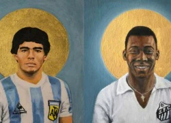 Pele, Maradona, Cruyff và những vị "thánh" của làng bóng đá