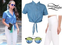 Selena Gomez gợi ý set đồ năng động với denim