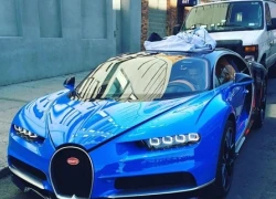 Siêu xe Bugatti Chiron lần đầu tiên xuống phố