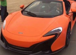 Siêu xe McLaren 650S Spider cập cảng Hải Phòng