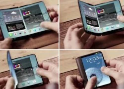 Smartphone gấp được của Samsung sẽ bán trong năm sau