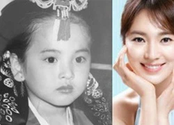 Song Hye Kyo khoe ảnh thời bé xinh như búp bê