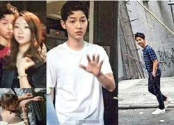 Song Joong Ki "thoắt ẩn thoắt hiện" ở Hồng Kông