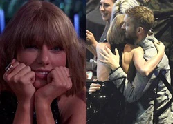 Taylor Swift ôm chầm bạn trai mừng chiến thắng