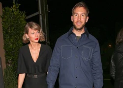 Taylor Swift trìu mến nhìn Calvin Harris trên đường đi hẹn hò