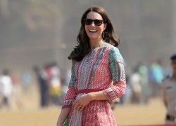 Tủ đồ xinh đẹp của Kate Middleton trong chuyến thăm Ấn Độ