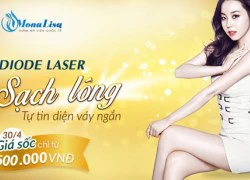 Tuần lễ giảm sốc phí triệt lông vĩnh viễn, chỉ từ 500.000đ