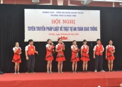 Tuyên truyền pháp luật về trật tự an toàn giao thông cho học sinh