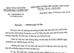 Vênh quan điểm vụ đuổi học sinh tiểu bậy trong trường