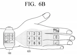 Bàn phím ảo trên da cho smartwatch