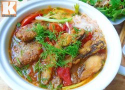 [Chế biến] - Bánh đa cá thơm ngon chào ngày mới