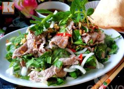 [Chế biến] - Bò tái chanh ăn nhanh kẻo hết