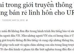 Các báo bị cáo buộc nhận tiền của URC yêu cầu điều tra