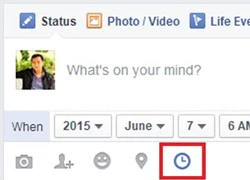 Cách thiết lập giờ đăng bài trên Facebook