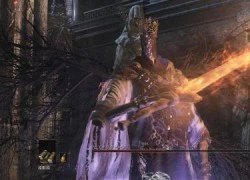 Choáng với game thủ Dark Souls 3: 2 chém chết tươi con Boss khủng