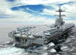 Công nghệ tàu sân bay USS Gerald R.Ford lạ lẫm với Nga