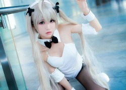 Cosplay Thỏ Ngọc đẹp miên man trong Yosuga no Sora