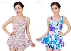 Đầm bơi Monokini Lan Hạnh sắc màu 90044