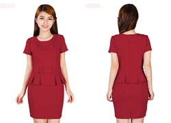 Đầm Peplum nhấn eo điệu đà