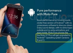 Điện thoại Motorola hỗ trợ nền tảng chưa ra mắt Android O