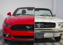 Ford "cưa đôi" Mustang 1965 và 2015 ghép thành xe độc