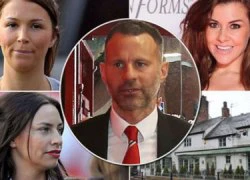 Giggs bị tố quan hệ từ cô hầu bàn đến gái bỏ chồng