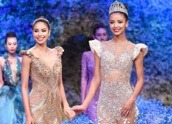 Hoa hậu Pháp nổi bật khi catwalk cùng Phạm Hương