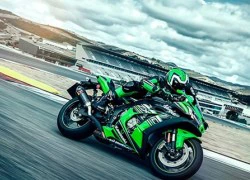 Kawasaki ZX-10R 2016 "khủng" hơn nhờ pô Akrapovic mới