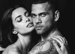 Kỷ niệm 1 năm ngày yêu, Daniel Alves chụp hình nude cùng bạn gái