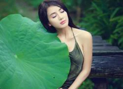 Ngắm bộ ảnh girl xinh đẹp dịu dàng khoe sắc bên hoa sen