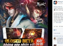 Phong Vân 3D chính thức Closed Beta &#8216;không xóa nhân vật&#8217; vào ngày 24/5