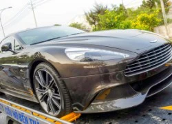 Siêu xe Aston Martin Vanquish màu xám đầu tiên về Việt Nam