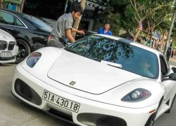 Siêu xe Ferrari F430 màu trắng duy nhất tại Việt Nam