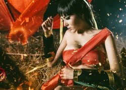 Tạo hình Quan Vũ mới lạ trong bộ ảnh cosplay bởi Lilly Luta