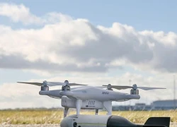 "Tên lửa vác vai" bắn lưới tóm UAV